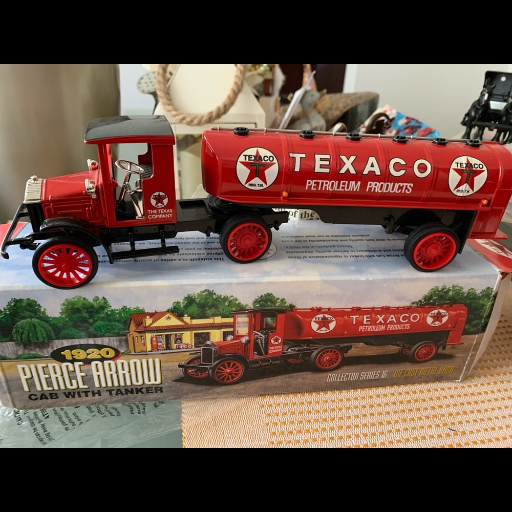 Original Texaco old vintage truck